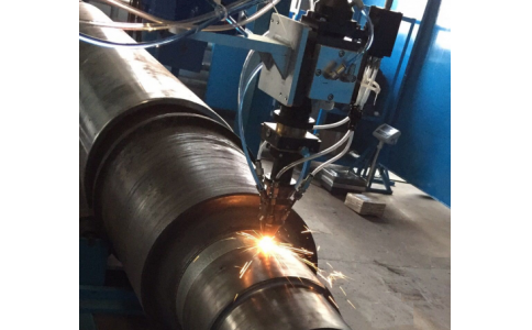 机架辊轴头激光熔覆