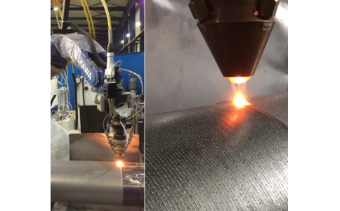 矫直辊辊面激光熔覆